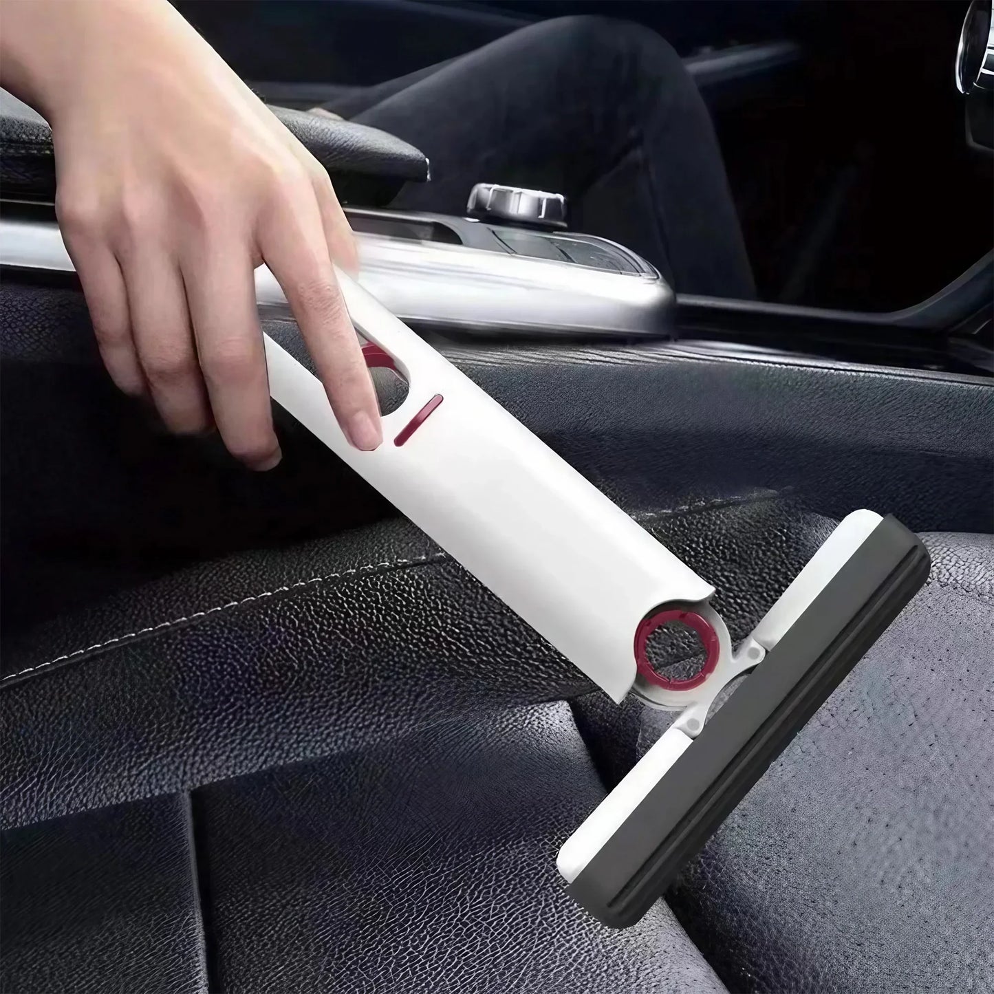 Portable Mini Mop for Glass Cleaning and Toilet Slit Absorbent Mop No Hand Wash Lazy Sponge Household Cleaning Tool
